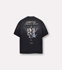 LIMITED. Ascent Graphic T-Shirt - Stained Black