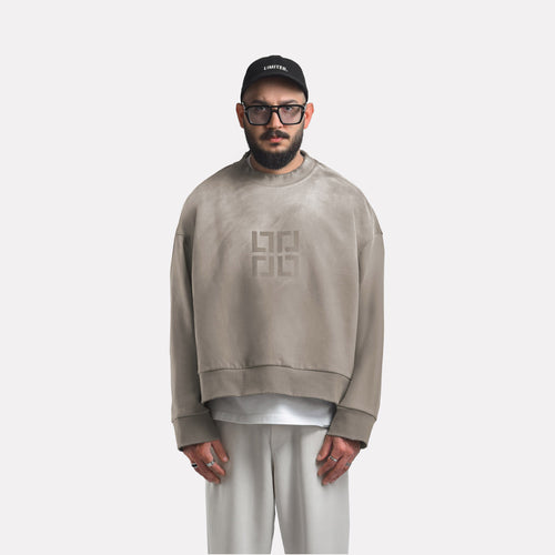 Cropped LIMITED. Infinity Oversized Sweatshirt