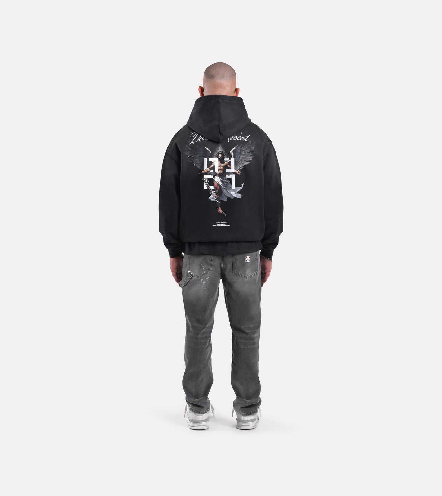 LIMITED. Ascent Graphic Hoodie - Stained Black