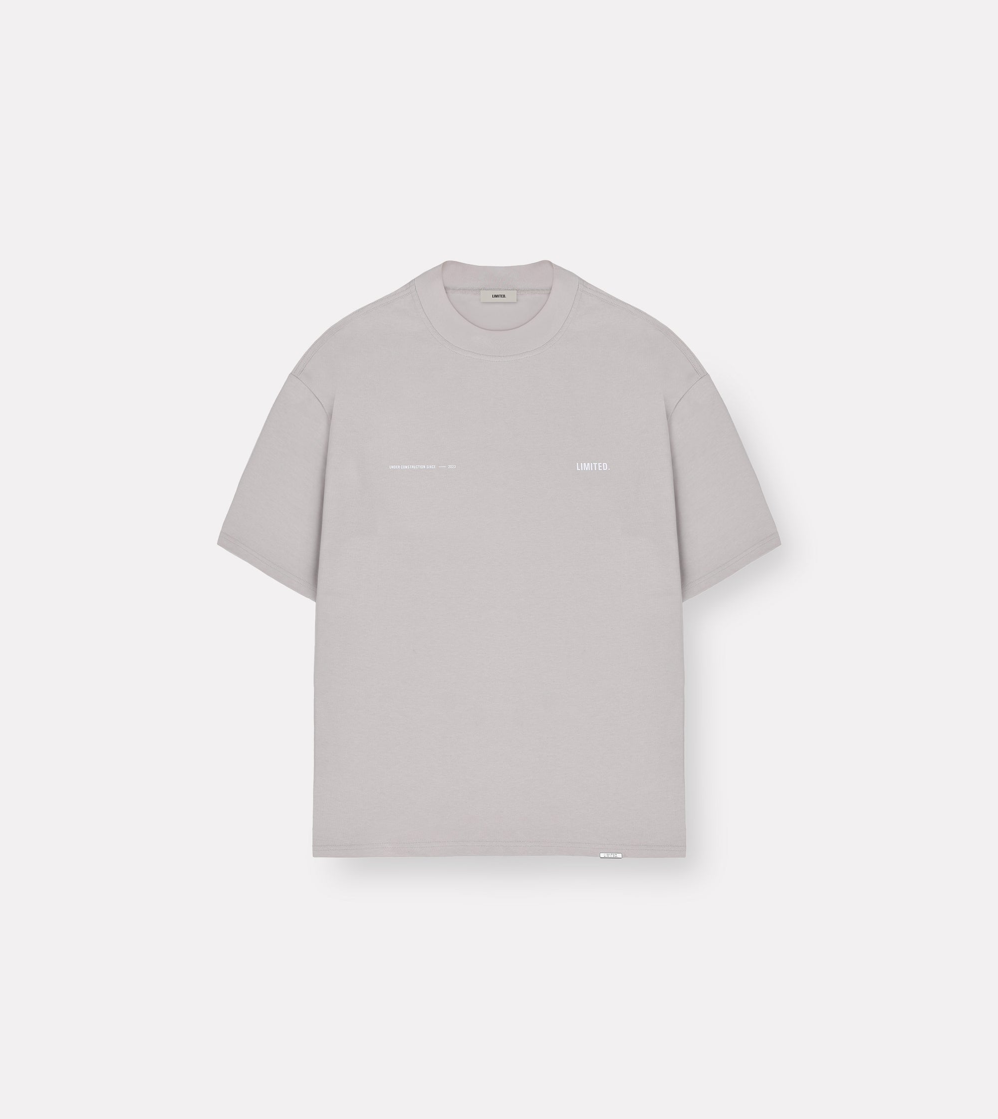 LIMITED. Oversized mens t-shirt in Sand colour with small white branding to the chest