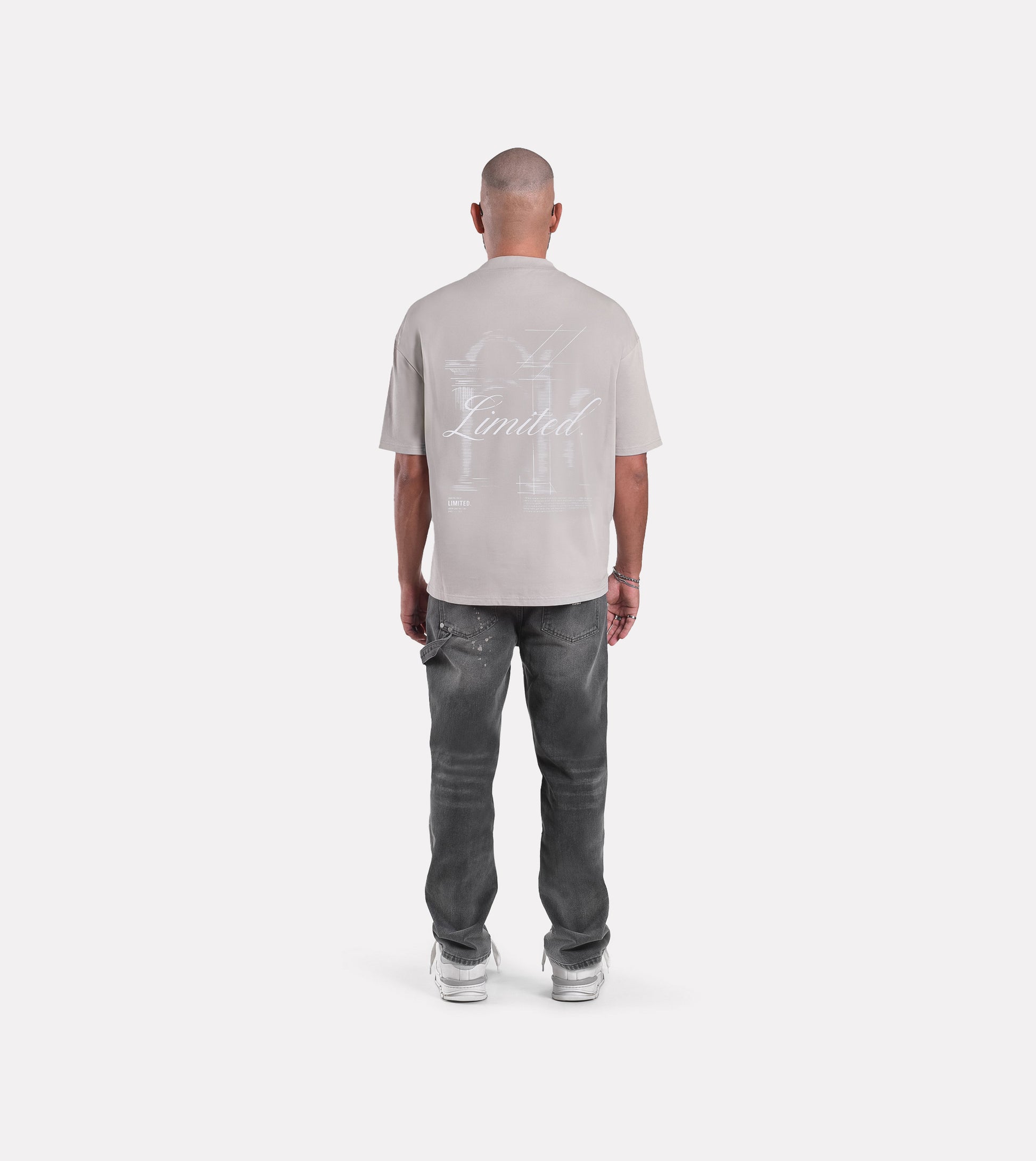LIMITED. Under Construction T-Shirt - Sand Colour