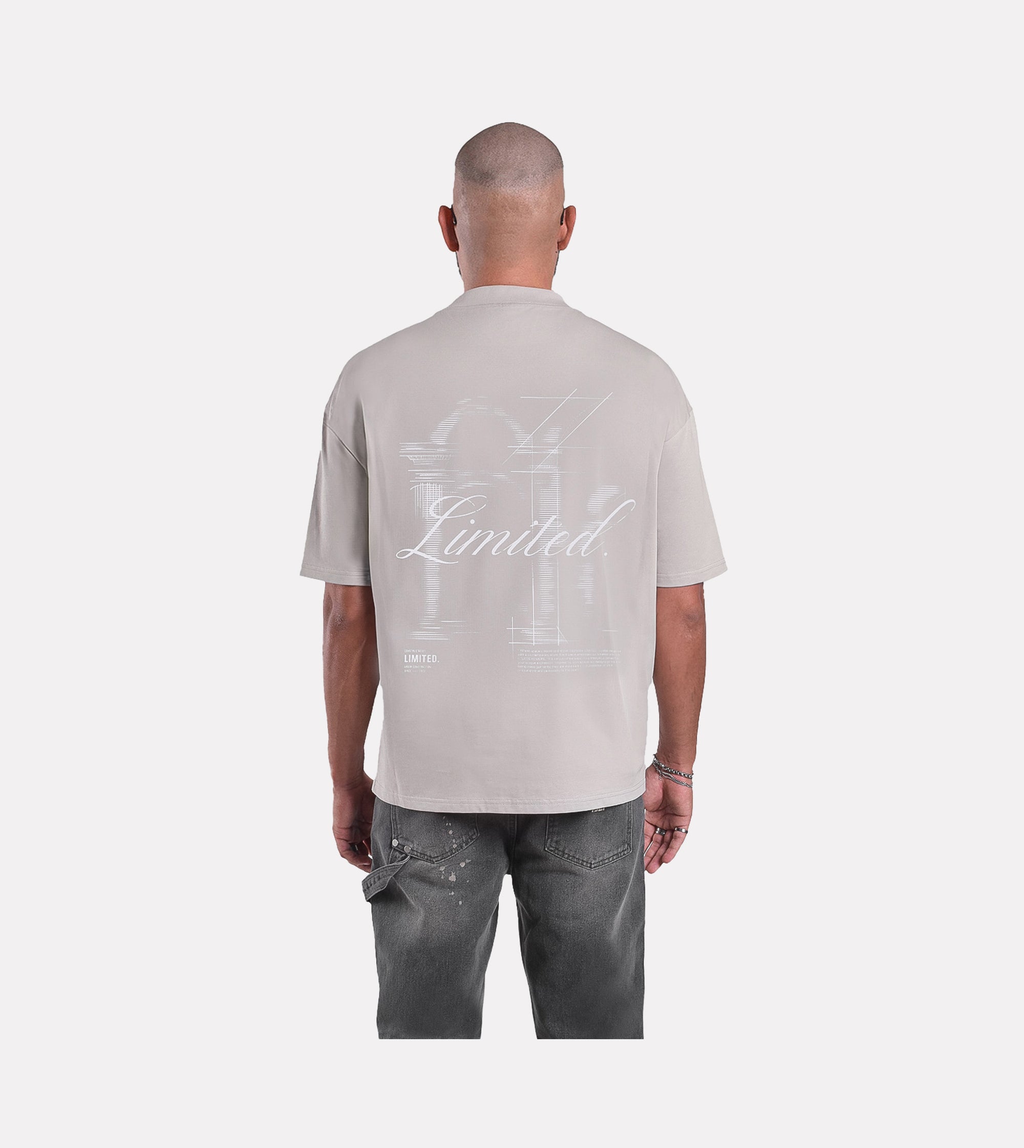 LIMITED. Under Construction T-Shirt - Sand Colour