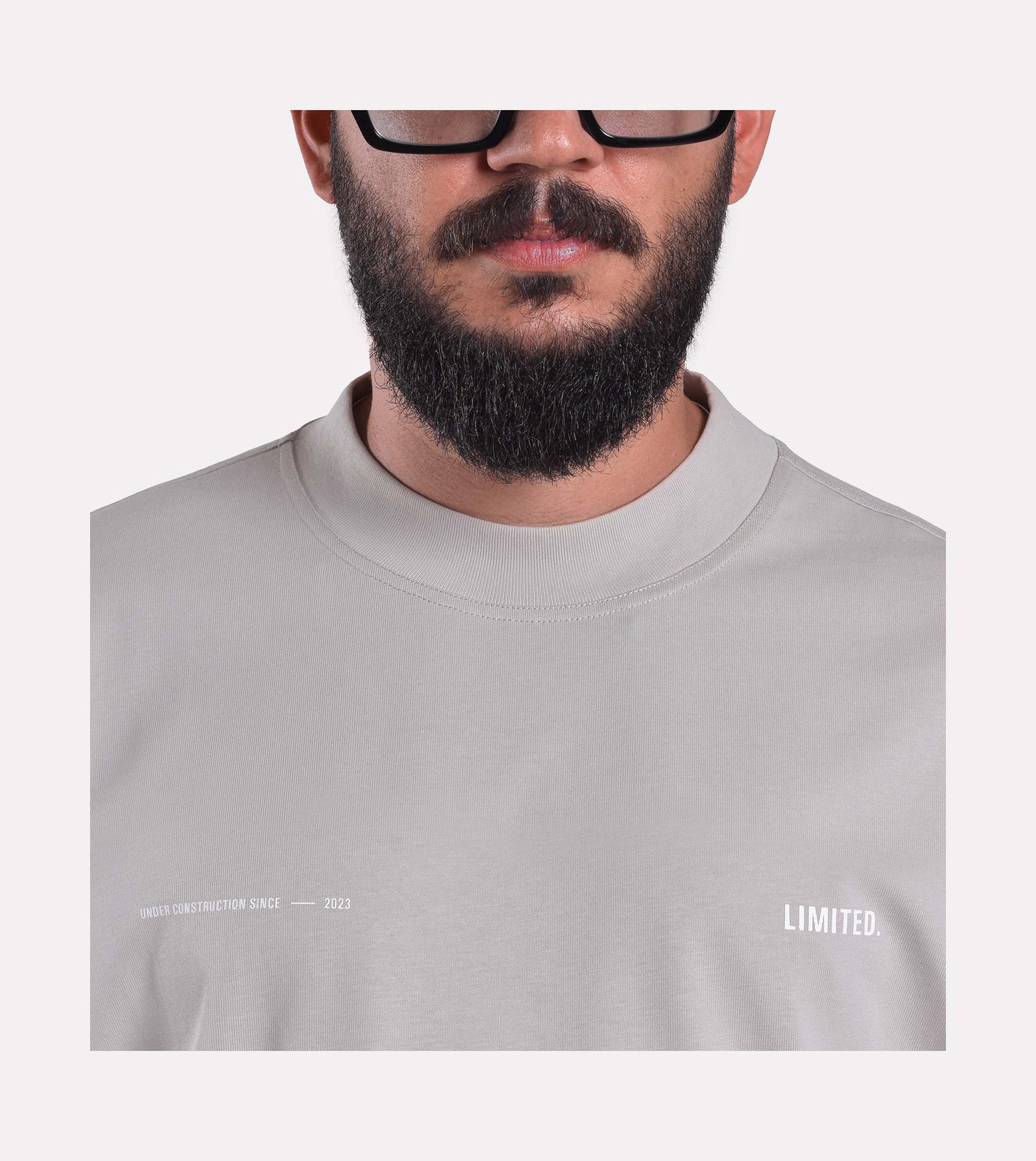 LIMITED. Under Construction T-Shirt - Sand Colour